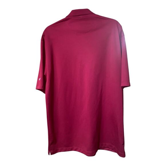 Nike Golf Fit Dry Spencer T Olin Golf Course Polo Shirt Gold Men’s Size Large - Picture 2 of 5